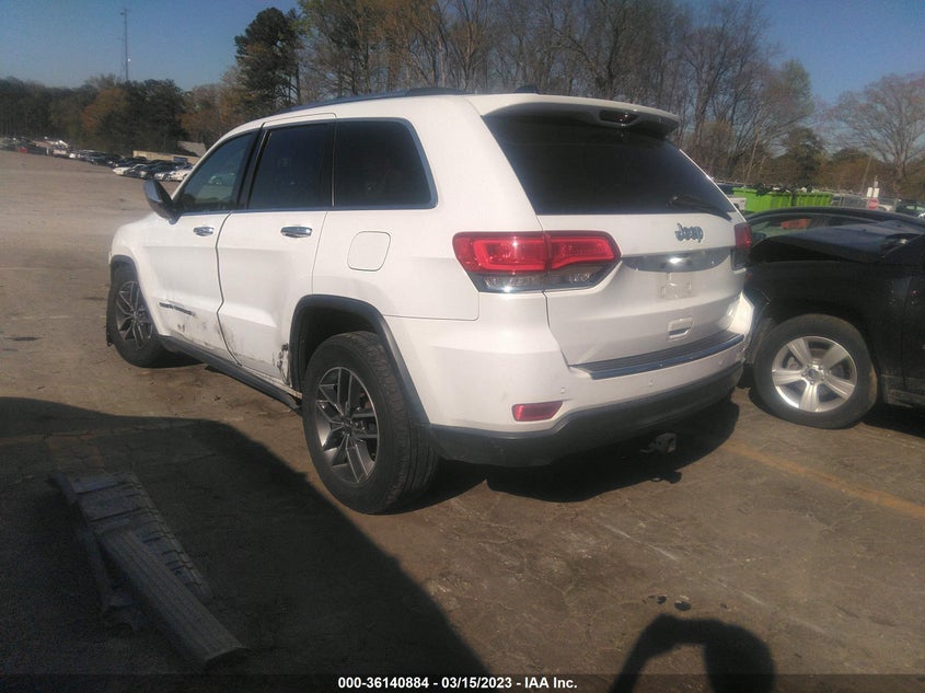 VIN 1C4RJEBG5HC770572 2017 JEEP GRAND CHEROKEE LIMITED