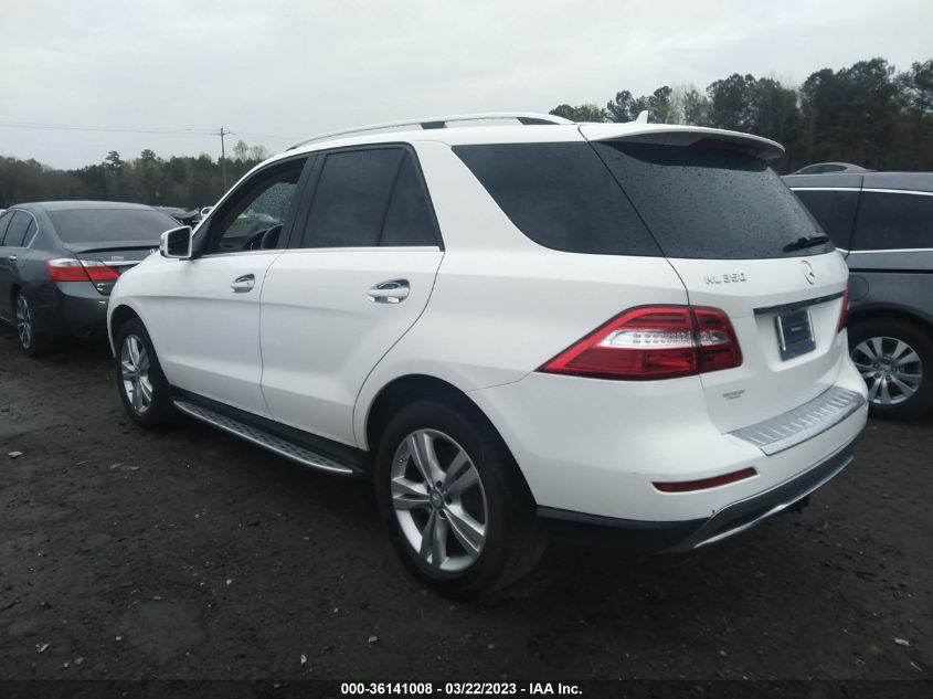 2014 MERCEDES-BENZ M-CLASS ML 350 - 4JGDA5JB7EA282470