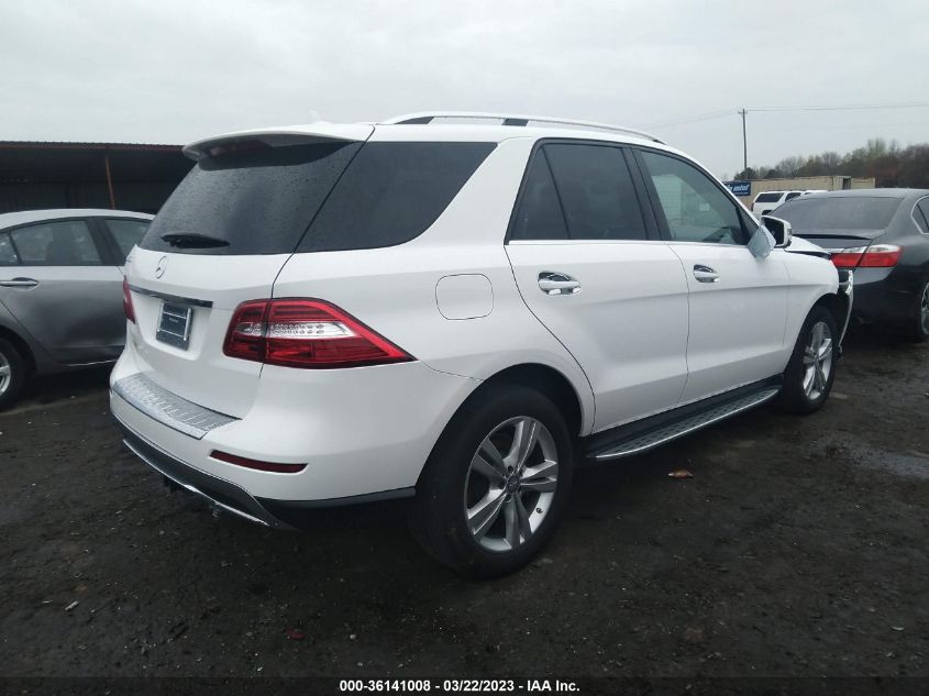 2014 MERCEDES-BENZ M-CLASS ML 350 - 4JGDA5JB7EA282470