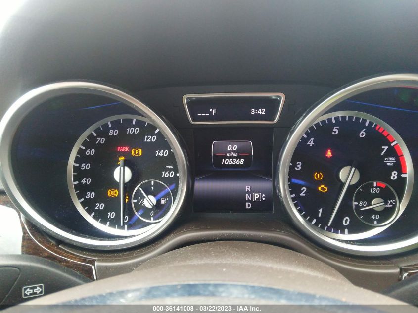 2014 MERCEDES-BENZ M-CLASS ML 350 - 4JGDA5JB7EA282470