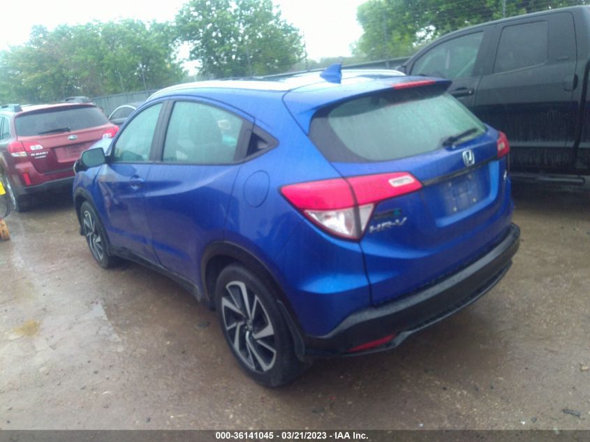2019 HONDA HR-V SPORT - 3CZRU5H1XKG710859