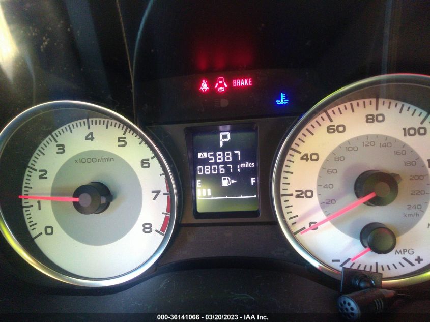 2013 SUBARU IMPREZA SEDAN LIMITED - JF1GJAH61DH003612