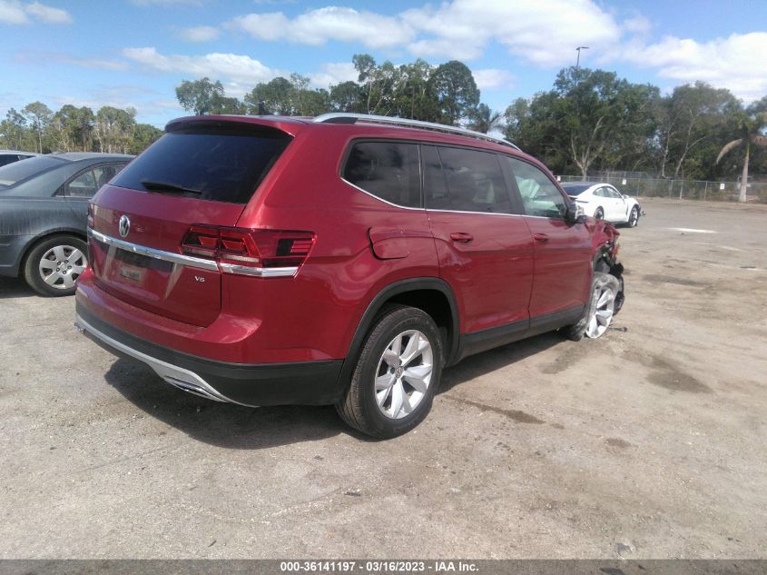 2018 VOLKSWAGEN ATLAS 3.6L V6 SE - 1V2DR2CA1JC582700