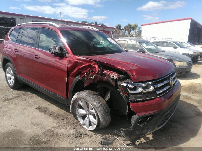 2018 VOLKSWAGEN ATLAS 3.6L V6 SE - 1V2DR2CA1JC582700