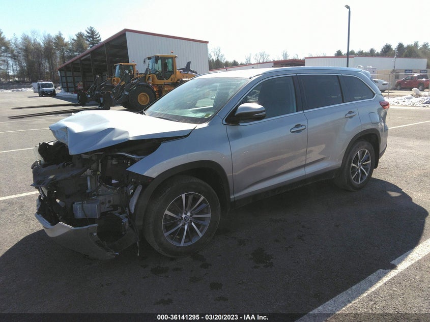 2019 TOYOTA HIGHLANDER SE/XLE VIN: 5TDJZRFH6KS574338
