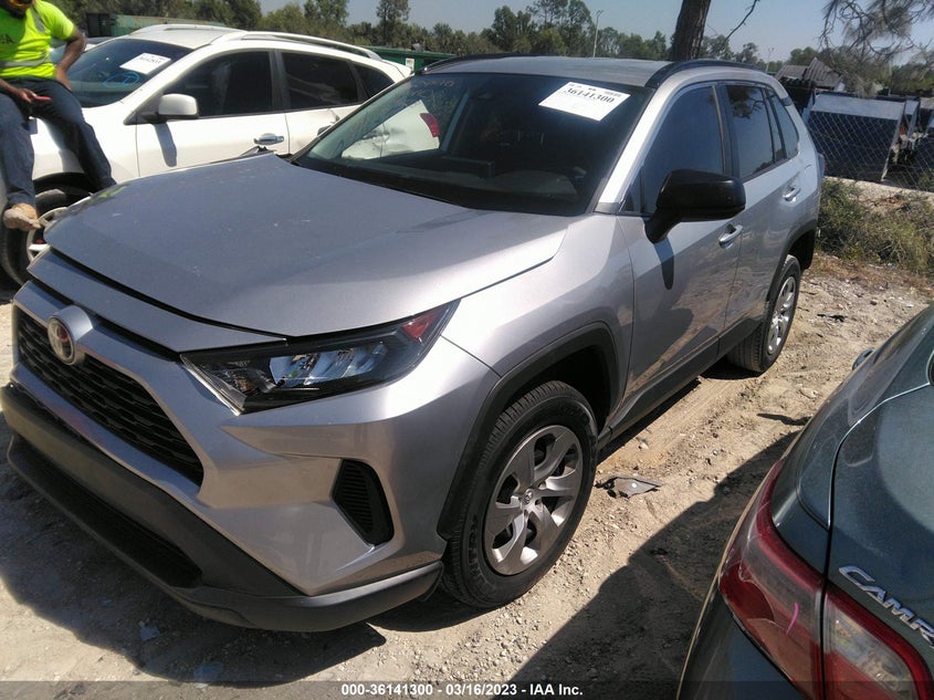 VIN 2T3H1RFV2MC147415 2021 TOYOTA RAV4 LE