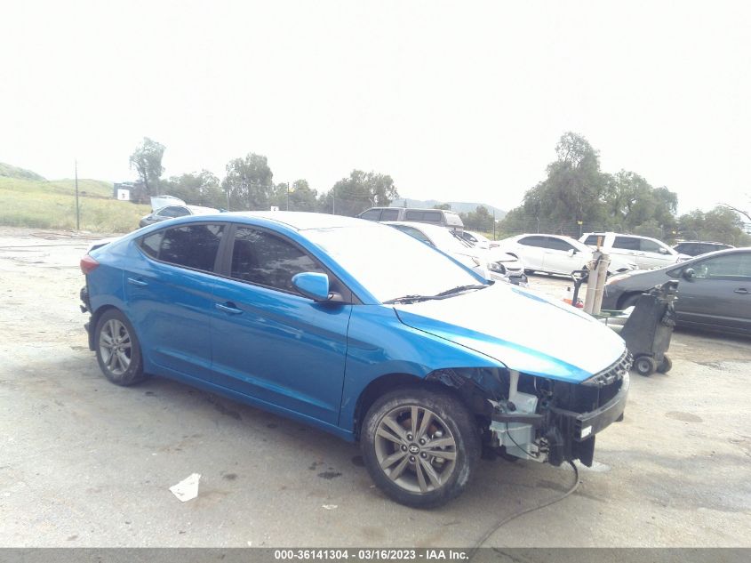 2018 HYUNDAI ELANTRA SEL - 5NPD84LF2JH372400