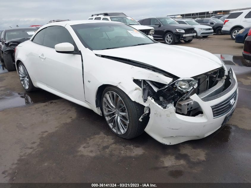 2014 INFINITI Q60 CONVERTIBLE - JN1CV6FE1EM900848