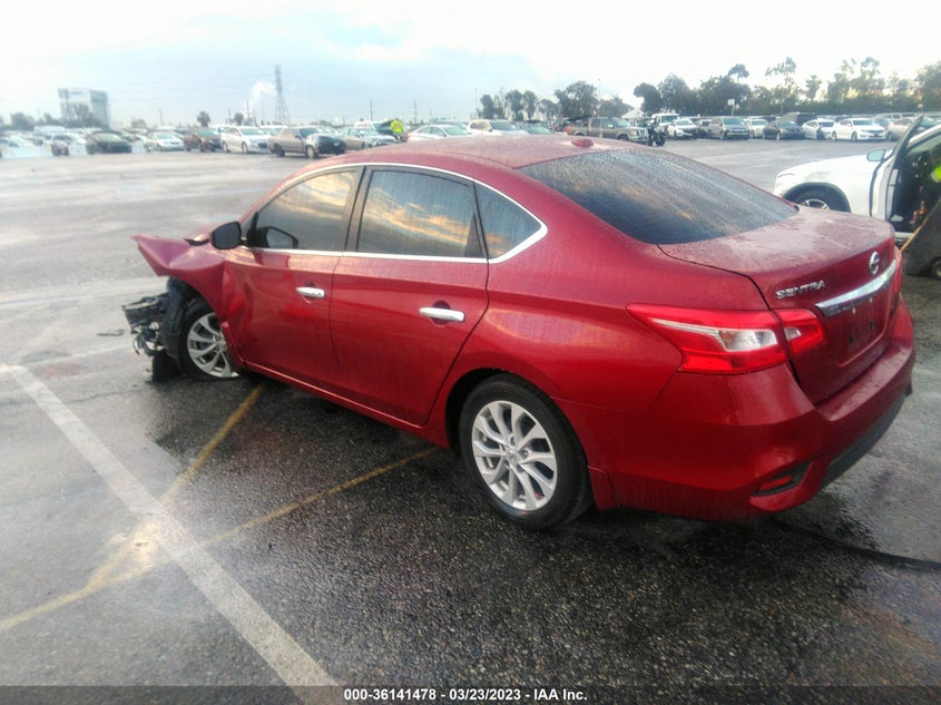VIN 3N1AB7APXKY428348 2019 NISSAN SENTRA SV