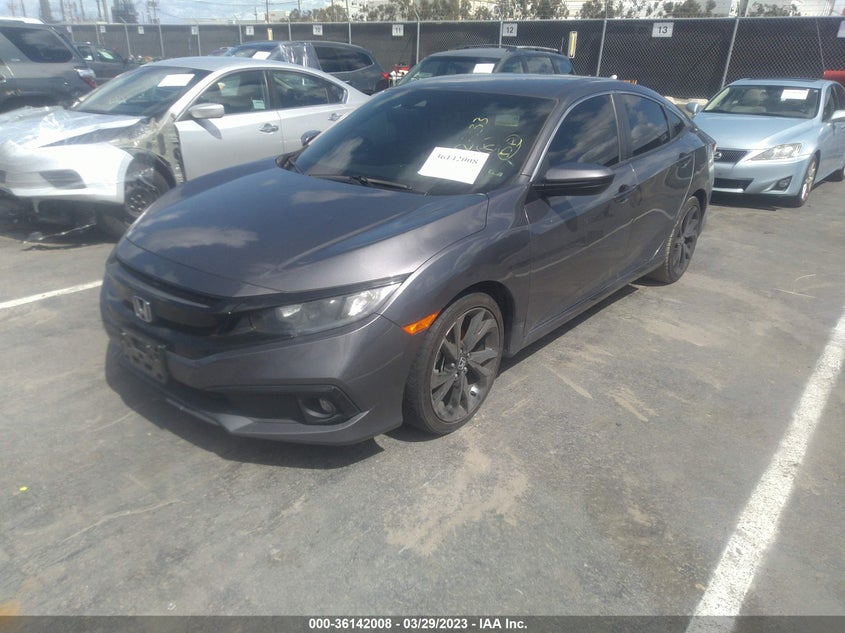 VIN 2HGFC2E8XKH502333 2019 HONDA CIVIC SEDAN SPORT