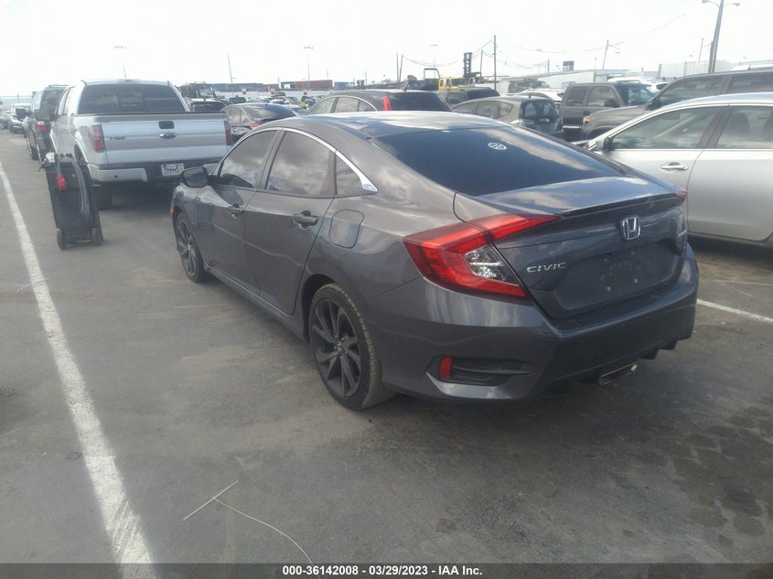 VIN 2HGFC2E8XKH502333 2019 HONDA CIVIC SEDAN SPORT