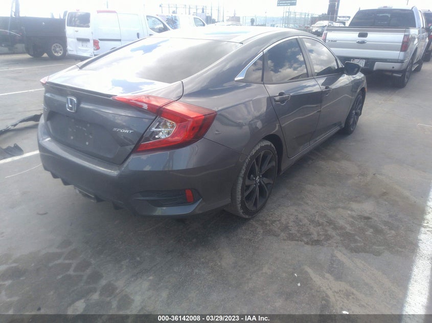 VIN 2HGFC2E8XKH502333 2019 HONDA CIVIC SEDAN SPORT