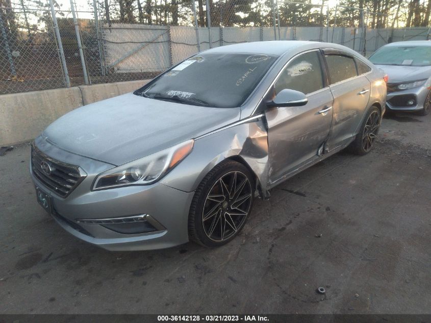 2015 HYUNDAI SONATA 2.4L LIMITED - 5NPE34AF5FH083721