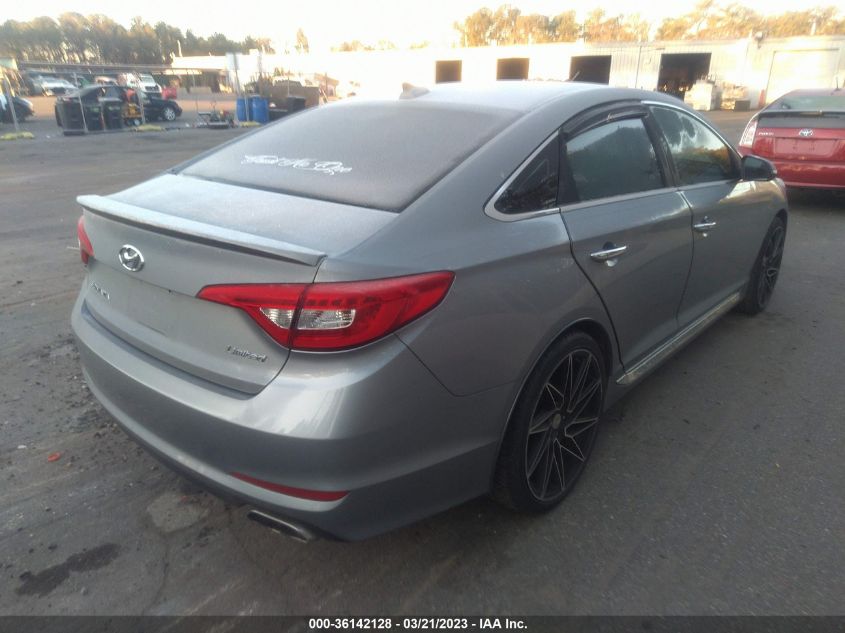 2015 HYUNDAI SONATA 2.4L LIMITED - 5NPE34AF5FH083721