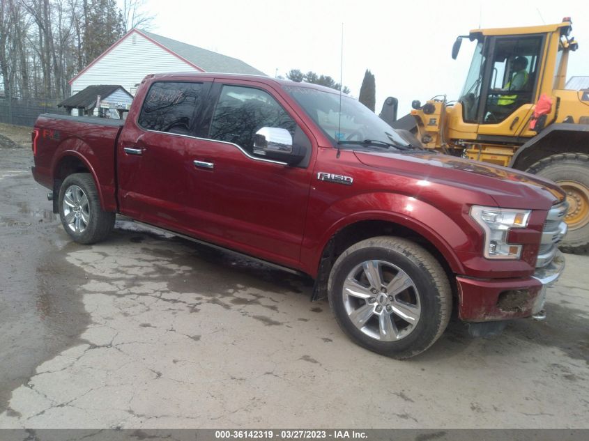 2016 FORD F-150 XLT/XL/LARIAT/PLATINUM - 1FTEW1EF8GFB39727