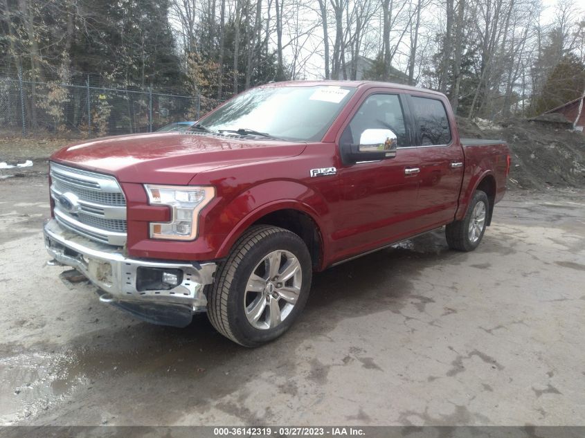 2016 FORD F-150 XLT/XL/LARIAT/PLATINUM - 1FTEW1EF8GFB39727