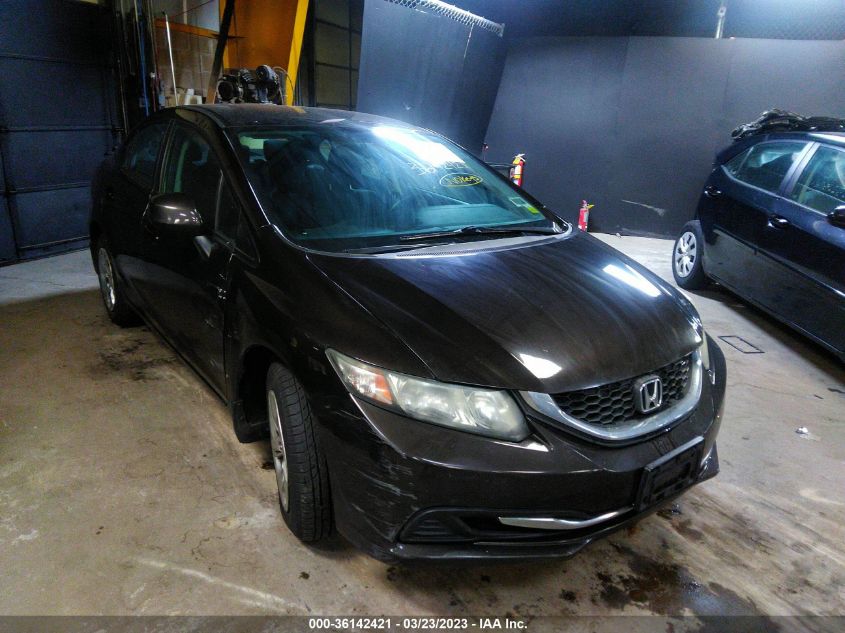 2013 HONDA CIVIC SDN LX - 2HGFB2F54DH575370