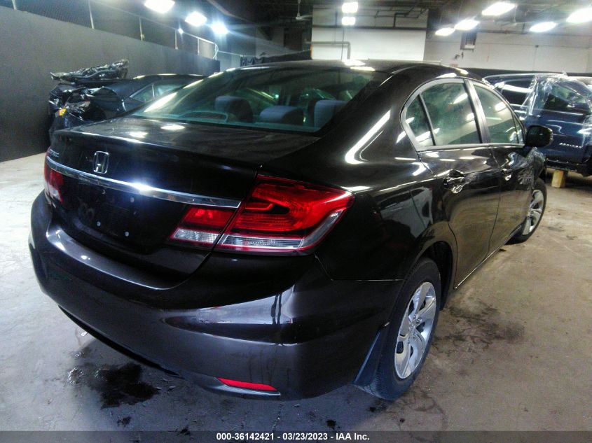 2013 HONDA CIVIC SDN LX - 2HGFB2F54DH575370