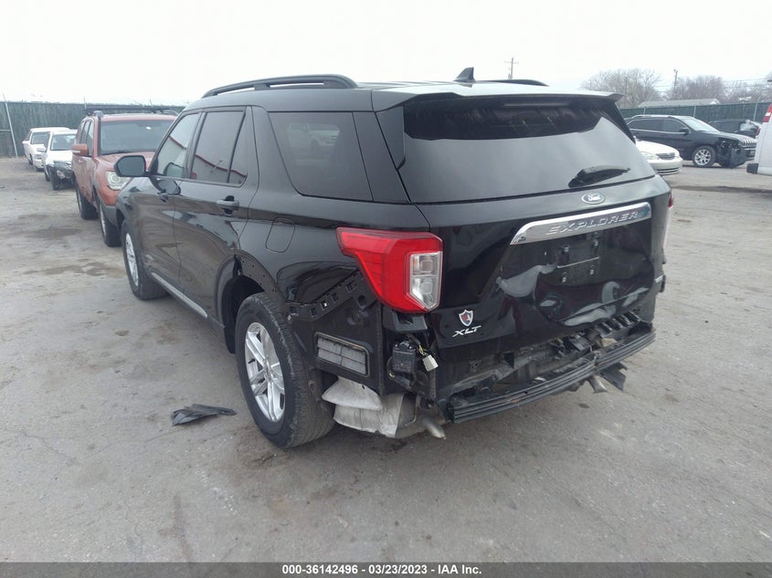 VIN 1FMSK7DH3LGC09493 2020 FORD EXPLORER XLT