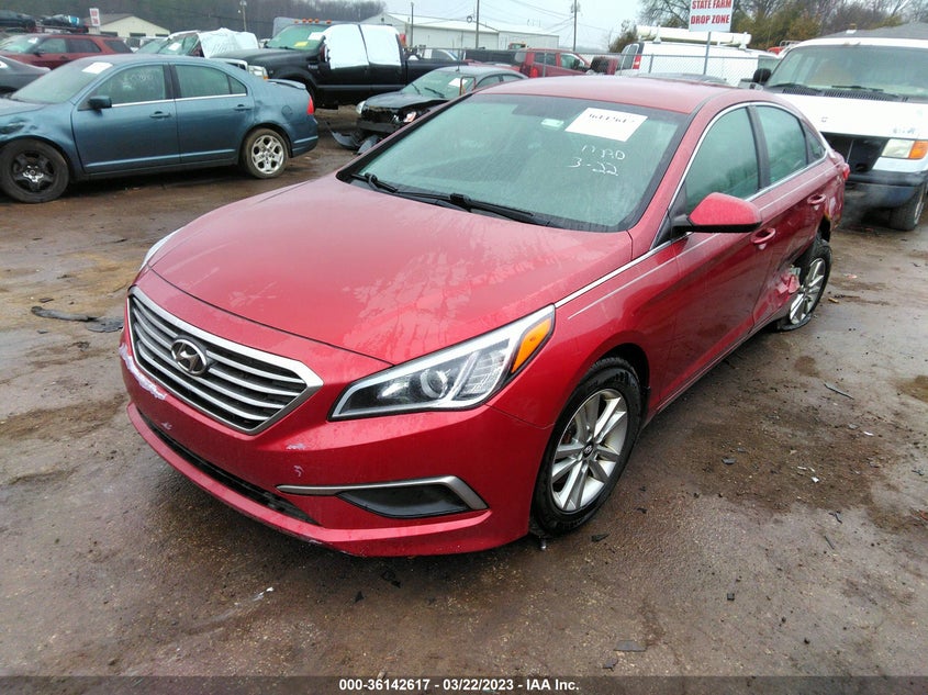 2016 HYUNDAI SONATA VIN: 5NPE24AF8GH288762