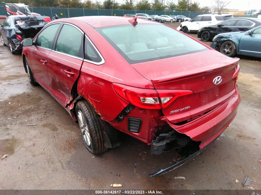 2016 HYUNDAI SONATA VIN: 5NPE24AF8GH288762