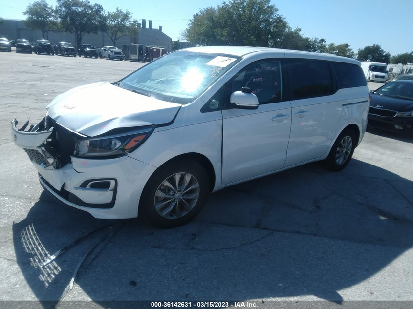 VIN KNDMB5C12L6619150 2020 KIA SEDONA LX