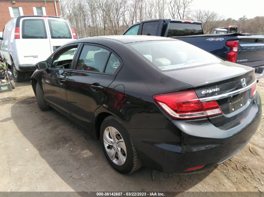 2014 HONDA CIVIC SEDAN LX - 2HGFB2F52EH544653
