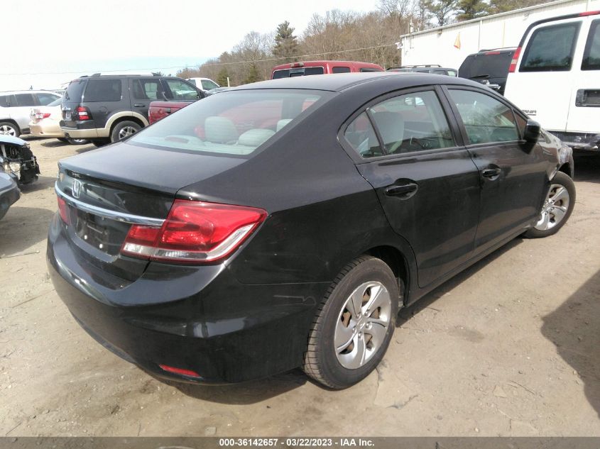 2014 HONDA CIVIC SEDAN LX - 2HGFB2F52EH544653