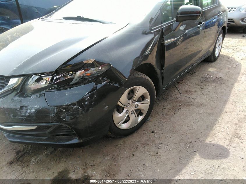 2014 HONDA CIVIC SEDAN LX - 2HGFB2F52EH544653