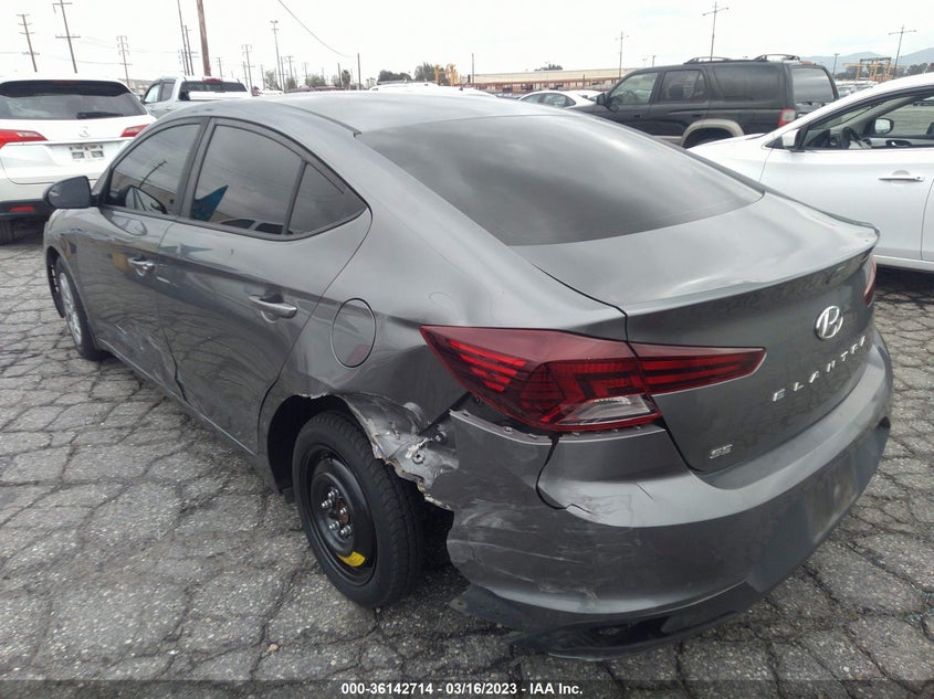 VIN 5NPD74LFXKH493857 2019 HYUNDAI ELANTRA SE