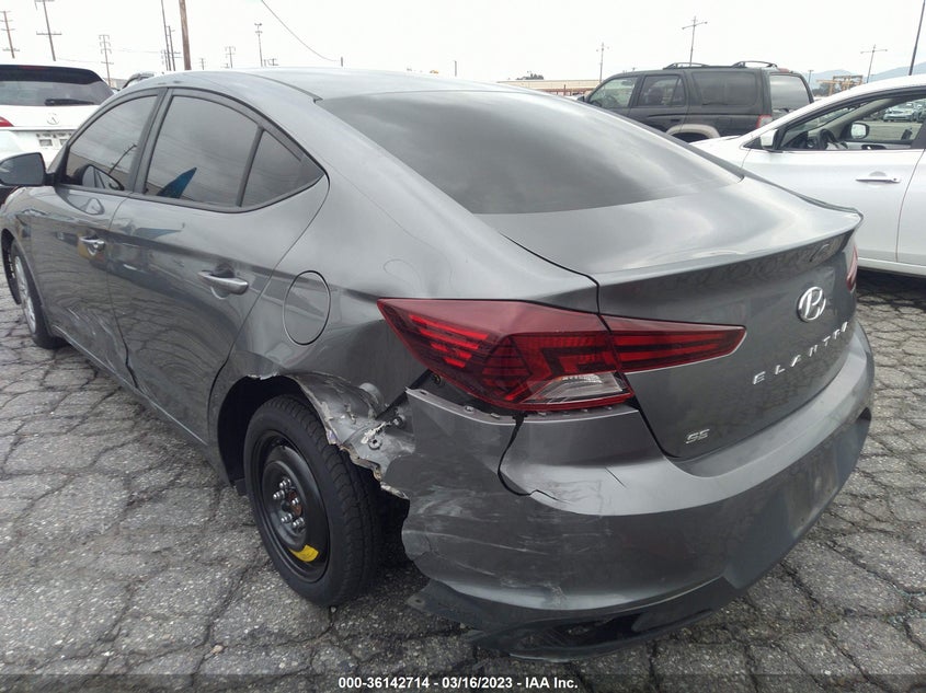 VIN 5NPD74LFXKH493857 2019 HYUNDAI ELANTRA SE