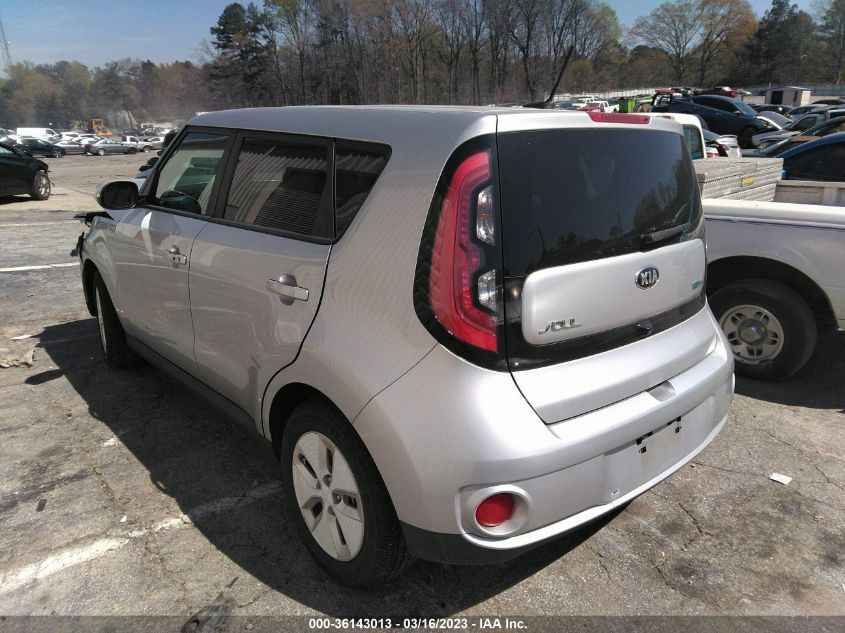 2016 KIA SOUL EV KNDJP3AE4G7017767