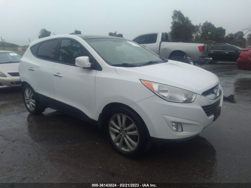 2013 HYUNDAI TUCSON LIMITED - KM8JU3AC9DU683989