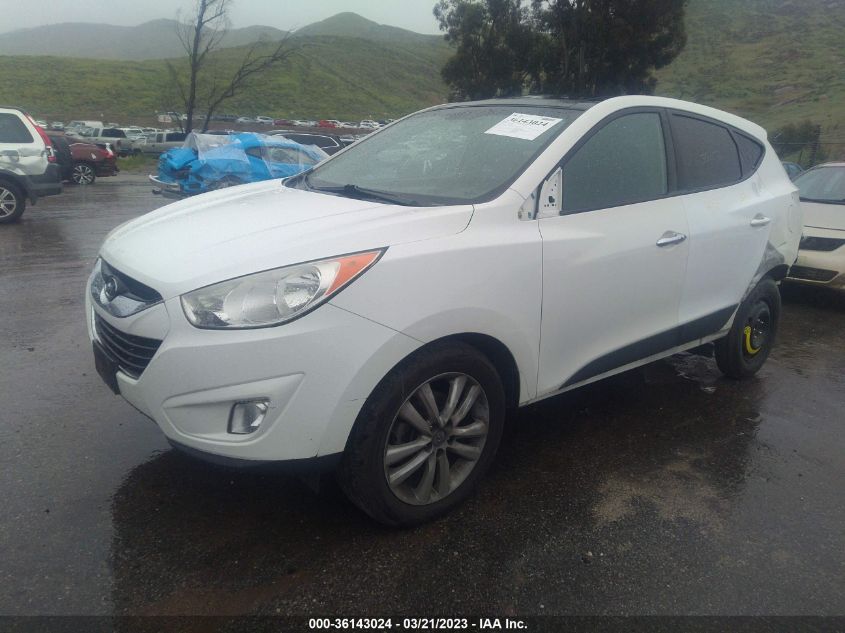 2013 HYUNDAI TUCSON LIMITED - KM8JU3AC9DU683989