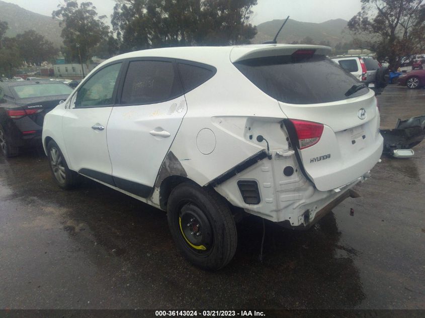 2013 HYUNDAI TUCSON LIMITED - KM8JU3AC9DU683989