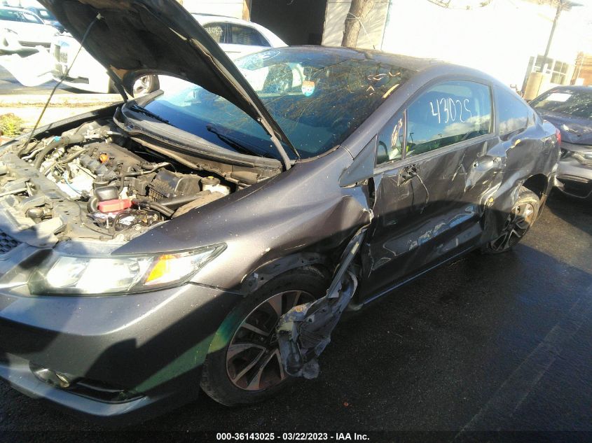 2013 HONDA CIVIC CPE EX-L - 2HGFG3B07DH503774