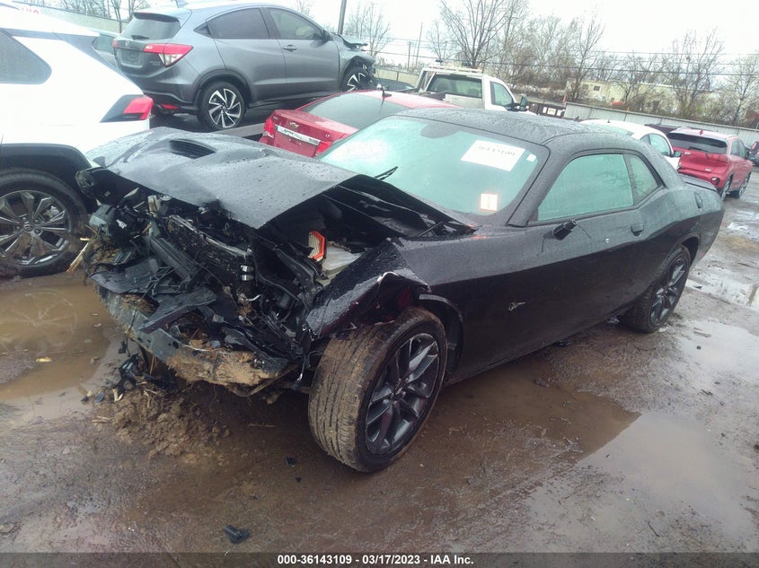 VIN 2C3CDZKG0NH205907 2022 DODGE CHALLENGER GT