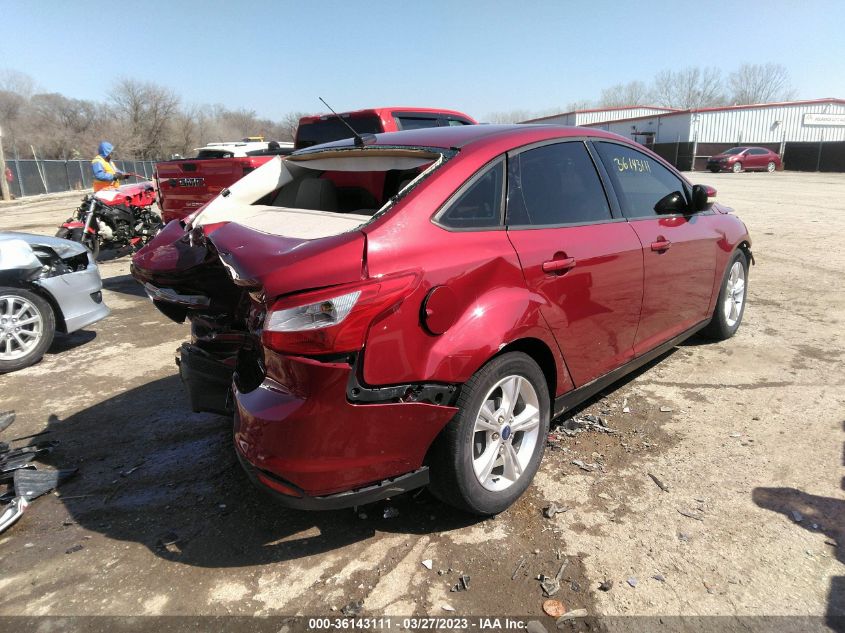 2013 FORD FOCUS SE - 1FADP3F22DL244282