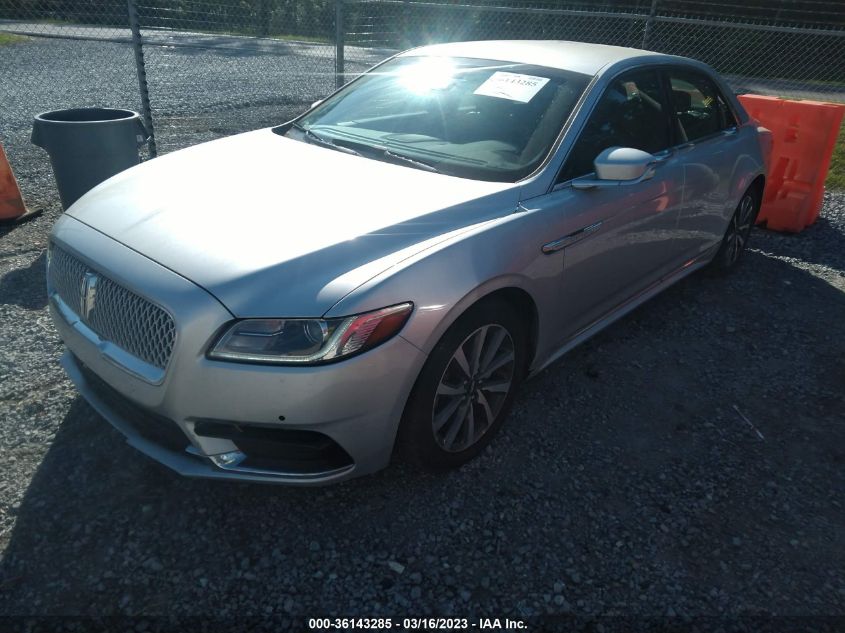2019 LINCOLN CONTINENTAL STANDARD - 1LN6L9PKXK5606078