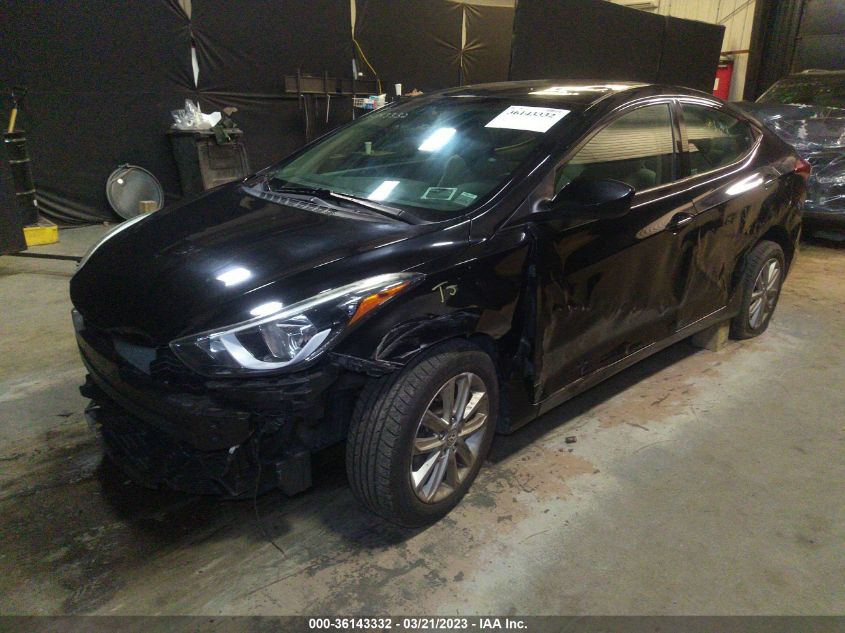 2016 HYUNDAI ELANTRA SE - 5NPDH4AE6GH662559