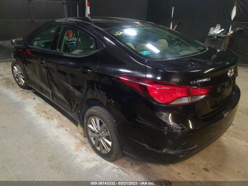 2016 HYUNDAI ELANTRA SE - 5NPDH4AE6GH662559