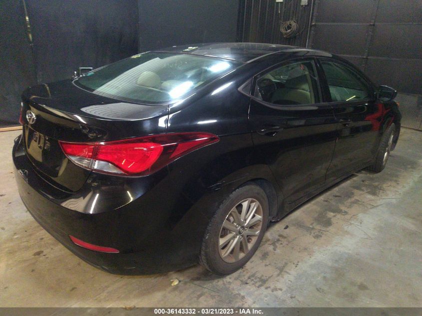 2016 HYUNDAI ELANTRA SE - 5NPDH4AE6GH662559