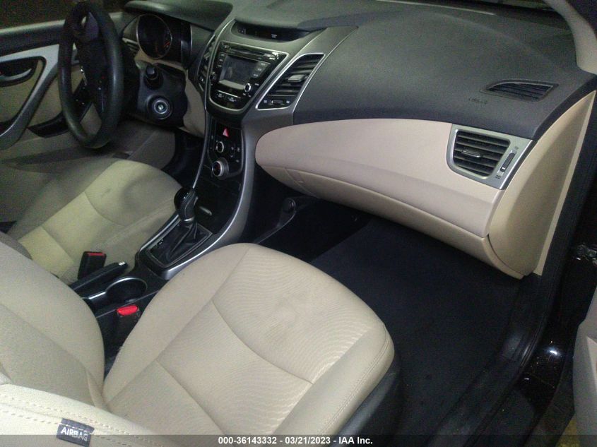 2016 HYUNDAI ELANTRA SE - 5NPDH4AE6GH662559