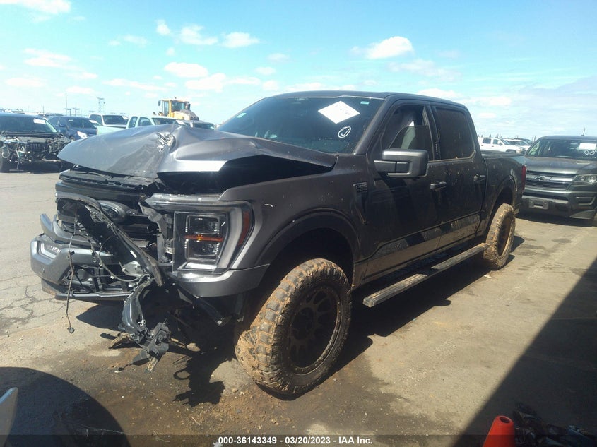 VIN 1FTFW1E88NFB62010 2022 FORD F-150 XL/XLT/LARIAT