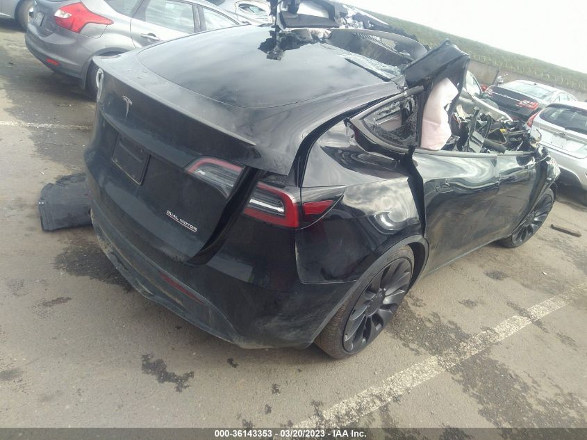 2023 TESLA MODEL Y PERFORMANCE - 7SAYGDEF0PF601992