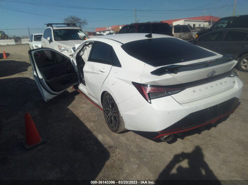 2023 HYUNDAI ELANTRA N - KMHLW4AK4PU010273