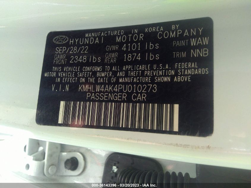 2023 HYUNDAI ELANTRA N - KMHLW4AK4PU010273