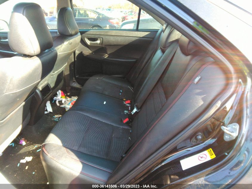2015 TOYOTA CAMRY XLE/SE/LE/XSE - 4T1BF1FK8FU087567