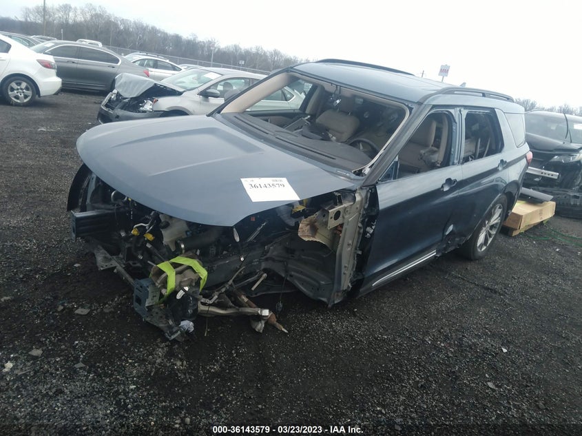 VIN 1FMSK8DH1LGC23995 2020 FORD EXPLORER XLT
