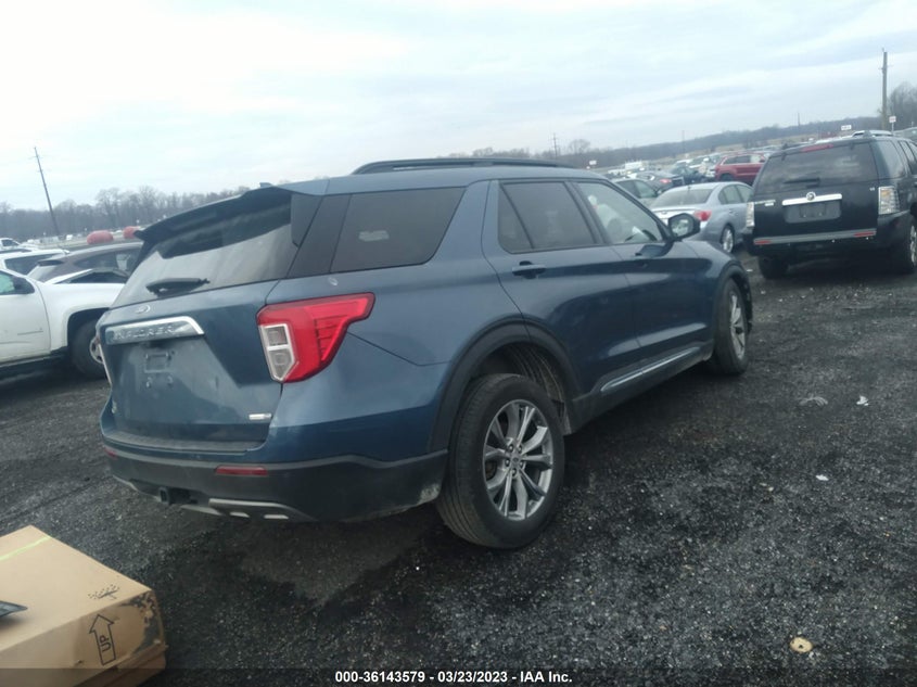 VIN 1FMSK8DH1LGC23995 2020 FORD EXPLORER XLT